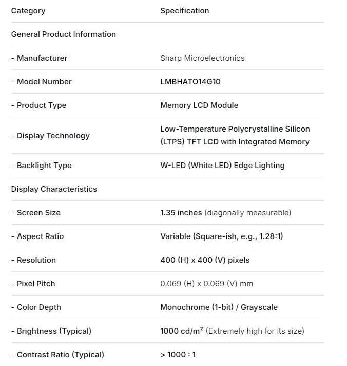 NEW LCD PANEL SCREEN 5.4INCH LMBHATO14G10