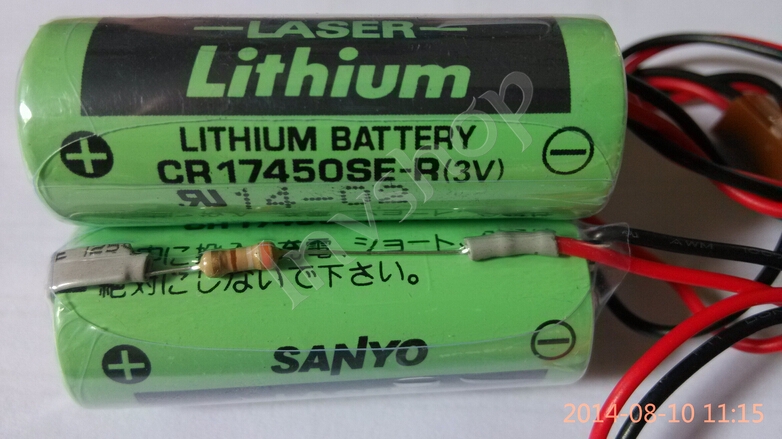 neue sanyo plc se-r 3v cr 17450 lithium - batterie