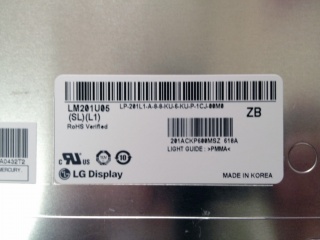 LM201U05-SLL1 20,1-Zoll-1600 * 1200-LCD-ANZEIGE
