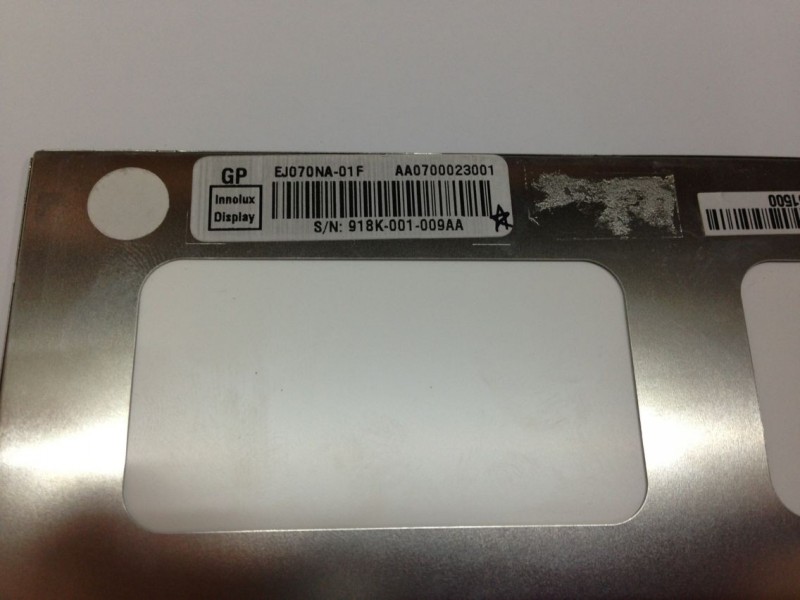 High Brightness Chimei Innolux Display 7 Inch TFT Lcd Display EJ070NA-01F