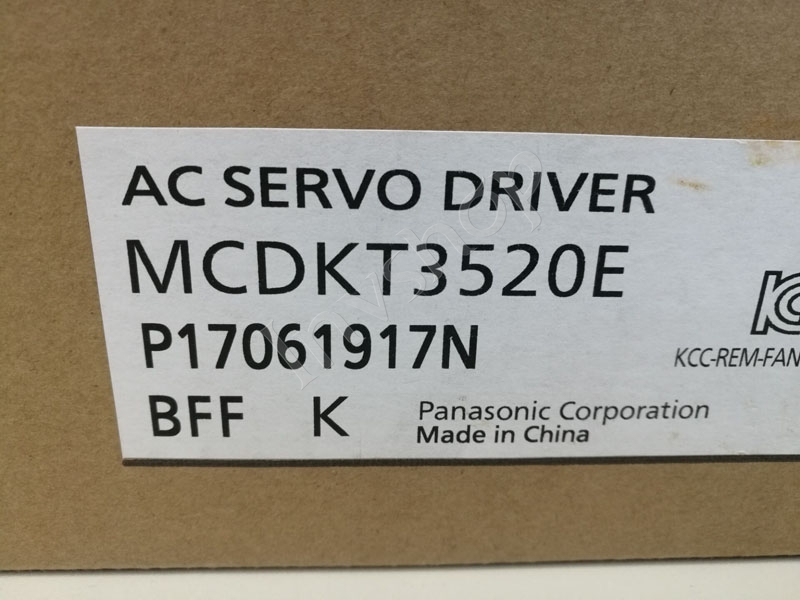 Panasonic New and Original 750W Servo Driver MCDHT3520E
