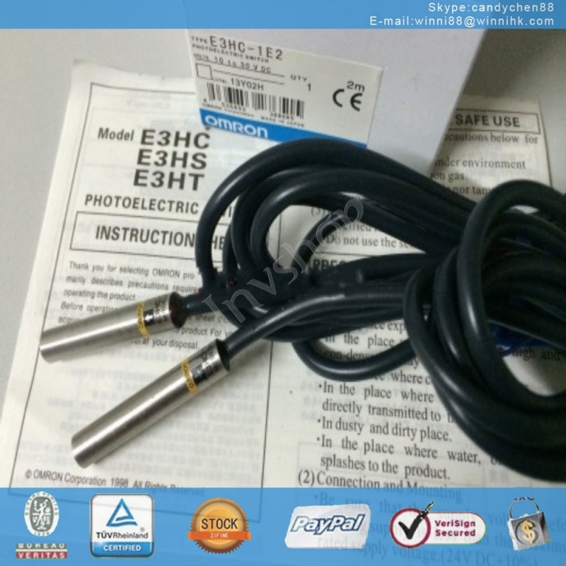 NEW E3HC-1E2 OMRON 2M optoelectronic switch