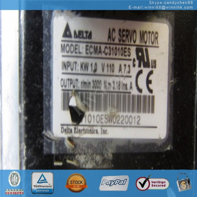 ECMA-C31010ES servo motor New for Delta 60 days warranty