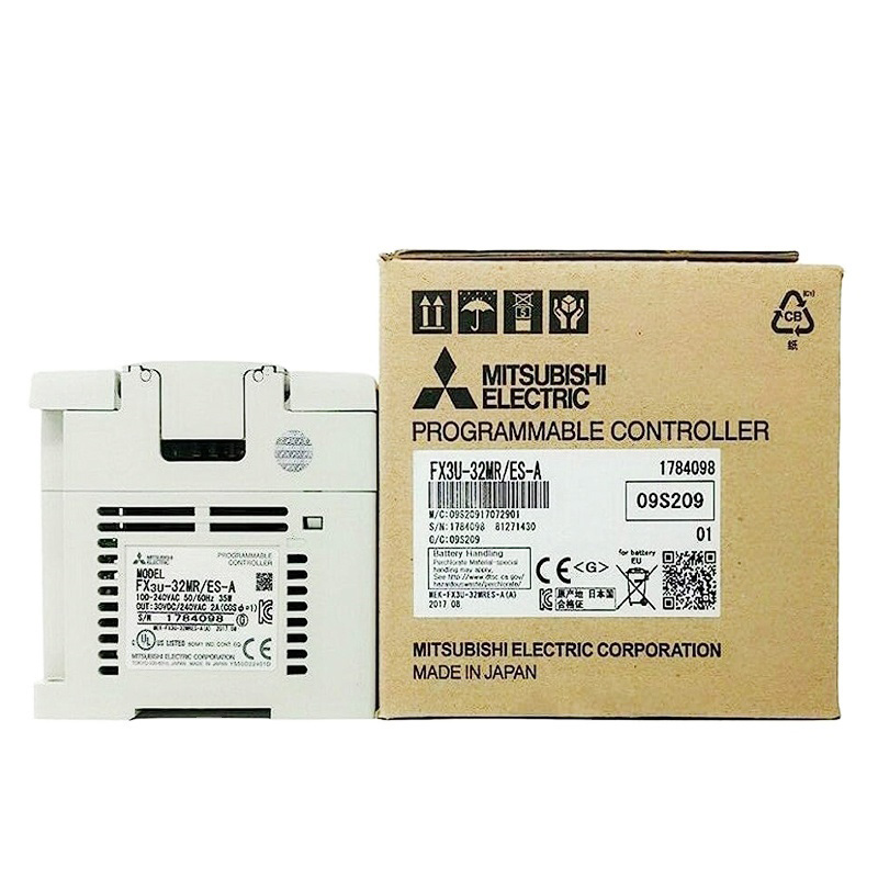 new Mitsubishi PLC programmable controller FX3U-32MR/ES-A