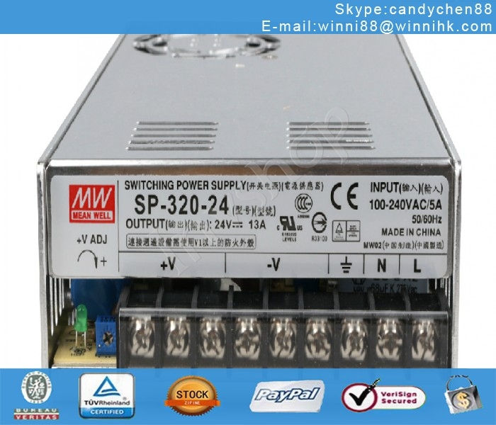 new SP-320-24 Ming weft switching power supply