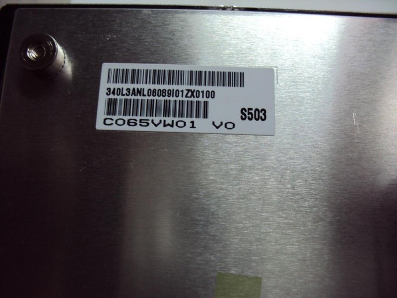 AUO 6.5inch LCD display with touch screen panel for VW car cd player C065VW01 V0