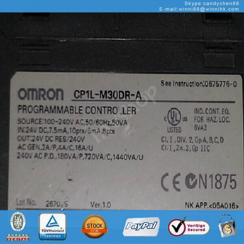 CJ1G-CPU44H for OMRON PLC 60 days warranty