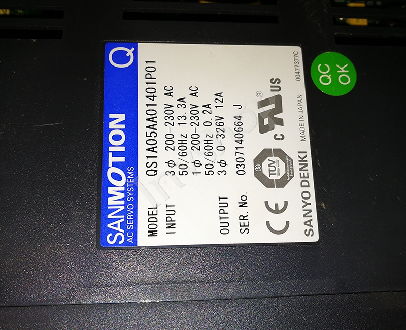 QS1A05AA01401P01 Servo Motor Ninety-five percent new