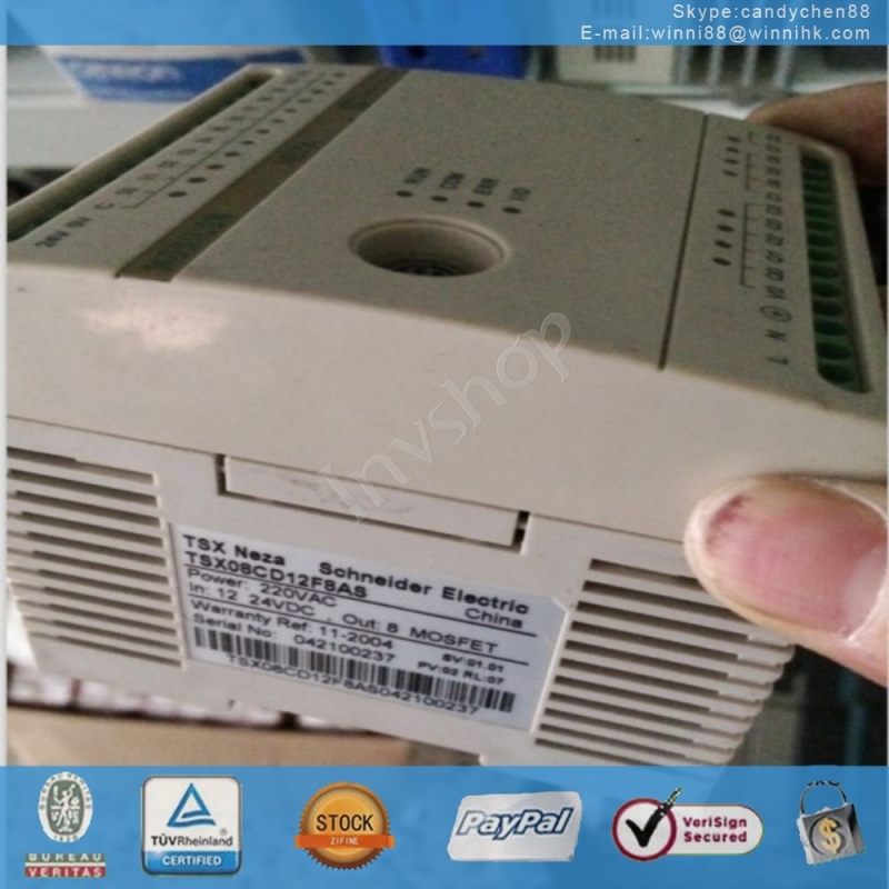 for Schneider Used TSX08CD12F8AS PLC 60 days warranty