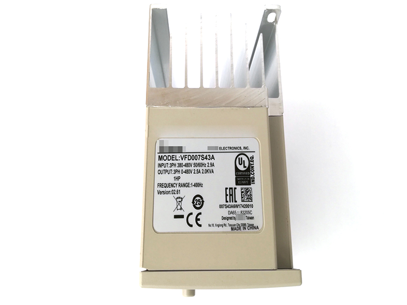 new Delta Inverter VFD007S43A