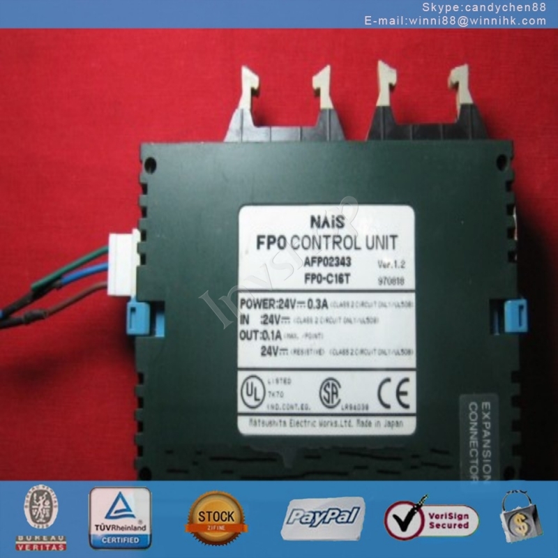 Used FP0-C16T AFP02343 PANASONIC Control Unit