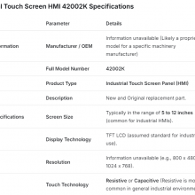 42002K Touch Screen Neu und Original