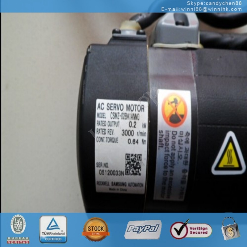 for Samsung Used CSMZ-02BA1ANM3 servo motor 60 days warranty