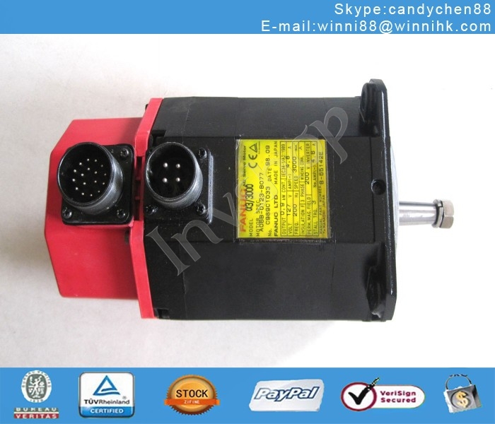 FanucÂ ServoÂ MotorÂ A06B-0123-B077