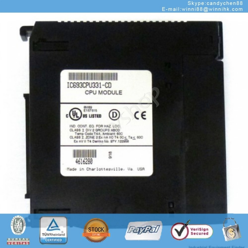 GE IC693CPU331-CD Used PLC for FANUC 60 days warranty