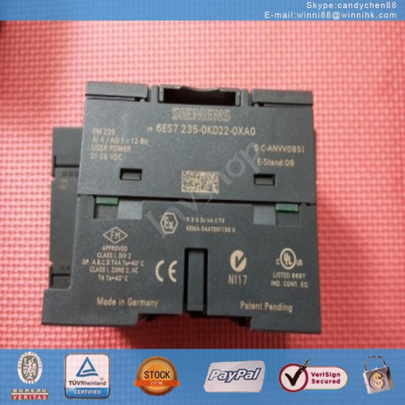 EM235 6ES7 235-0KD22-0XA0 SIEMENS PLC module
