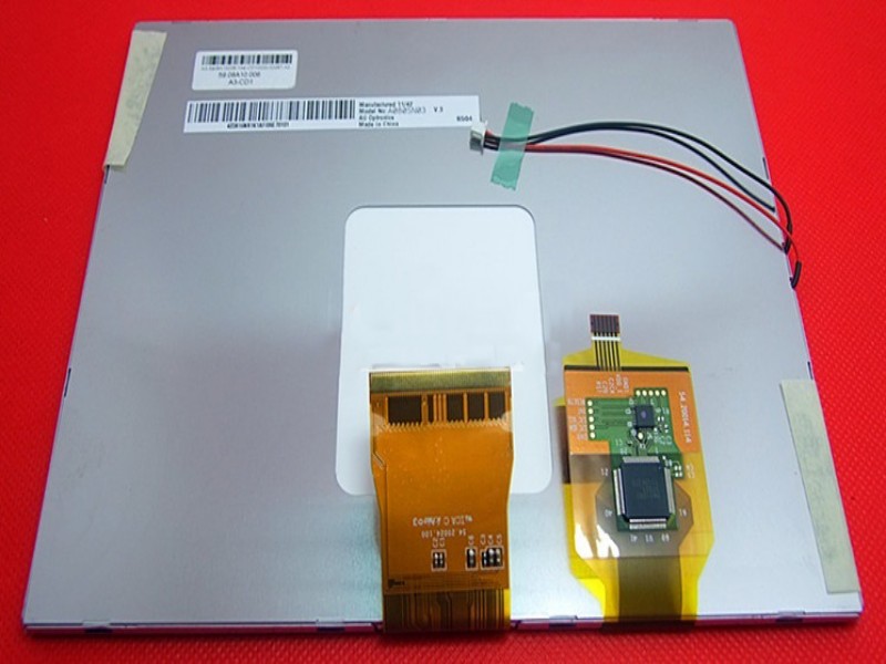 8.0 Inch Color Lcd Module Embeded AUO Touch Panel For Car A080SN03 V3