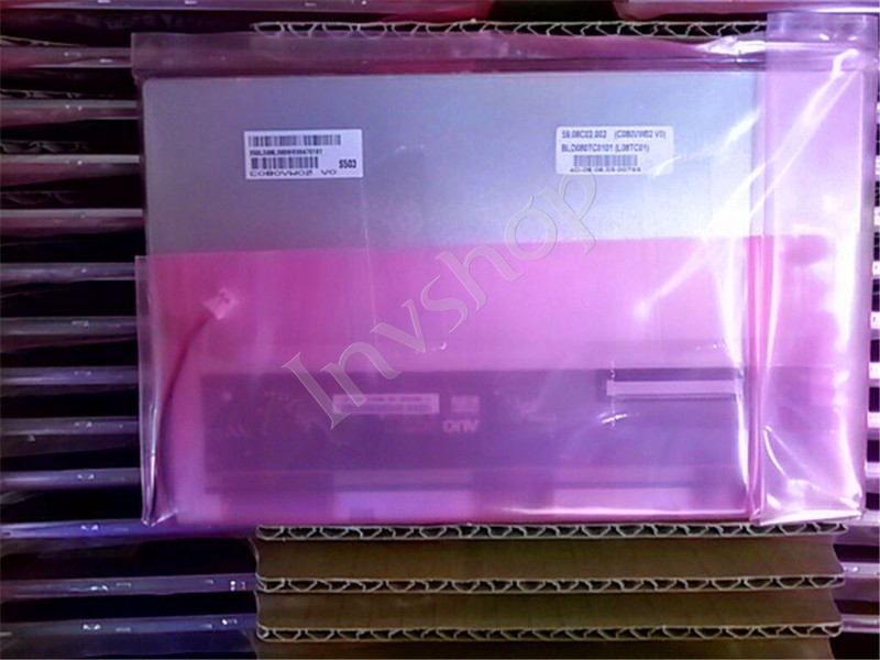 C080VW02 V0 AUO 8inch lcd display Neu und Original C080VW02 V.0