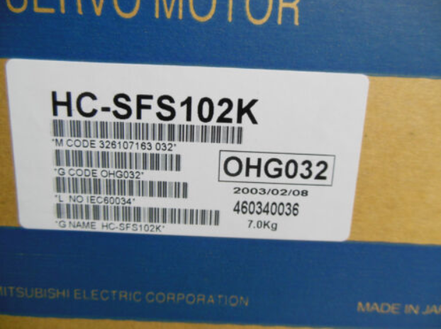 New HC-SFS102K Mitsubishi 00JJK1 60 days warranty