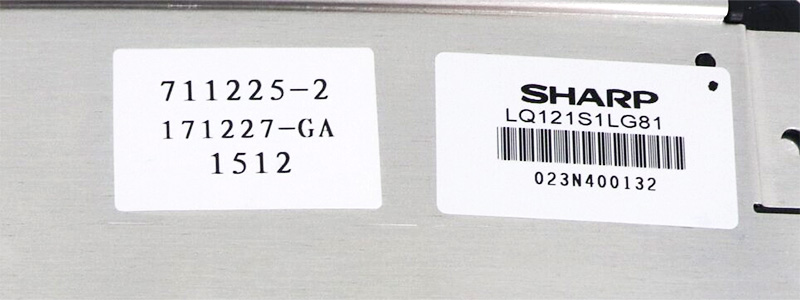 Ursprüngliches LQ121S1LG81 800*600 12,1