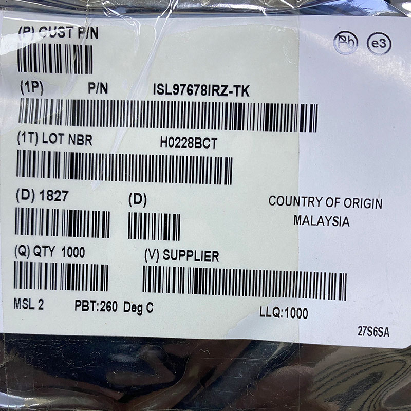 ISL97678IRZ-TK RENESAS IC NEW AND ORIGINAL BOX