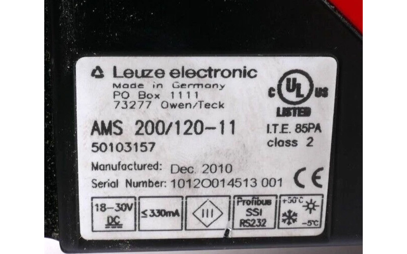 neue ams - 200 / 120-11 laser range - sensor