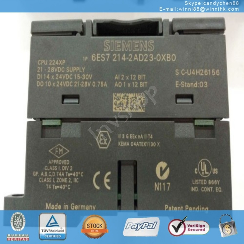 for Siemens PLC S7-200 New CPU224XP 60 days warranty