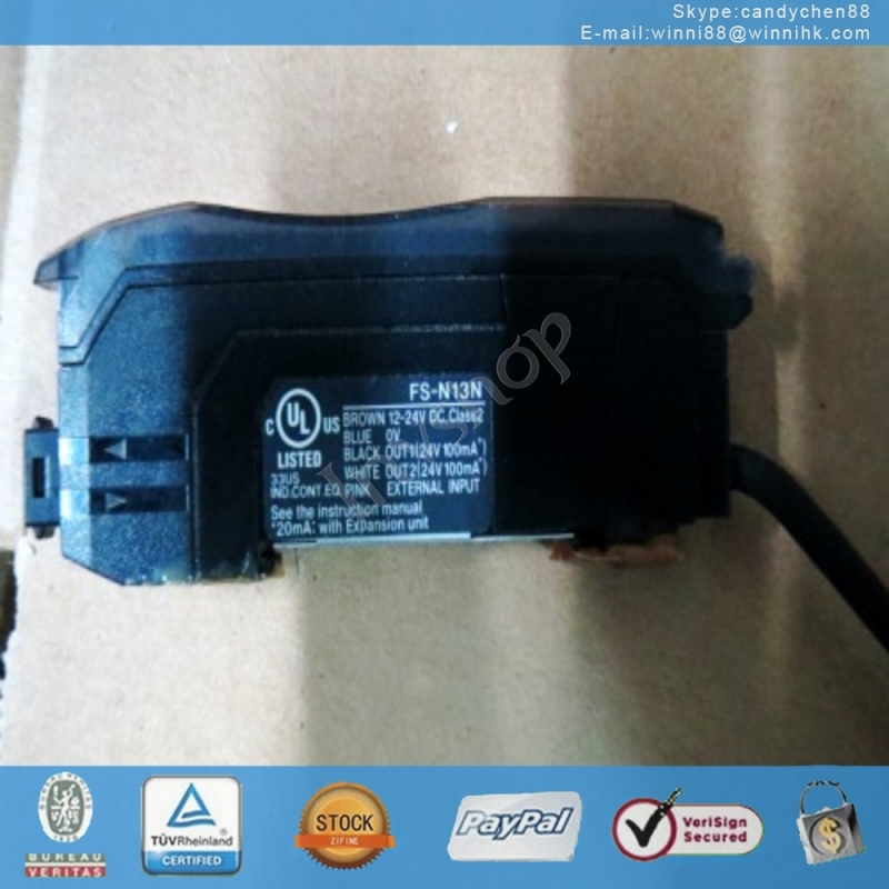 New for Keyence FS-N13N Fiber Optic Sensor