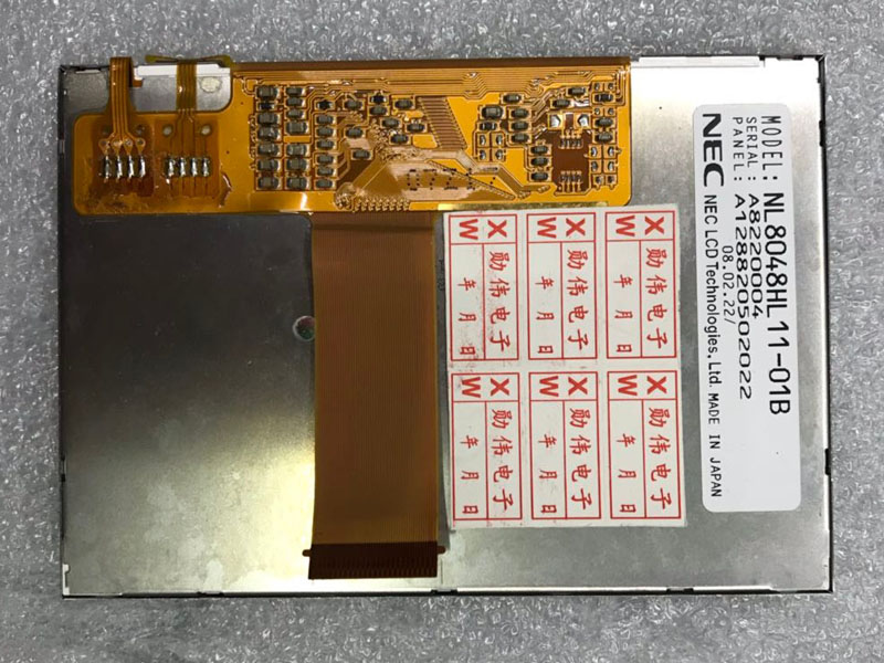 NL8048HL11-01A NEC 4.1 inch 800*480 LCD PANEL