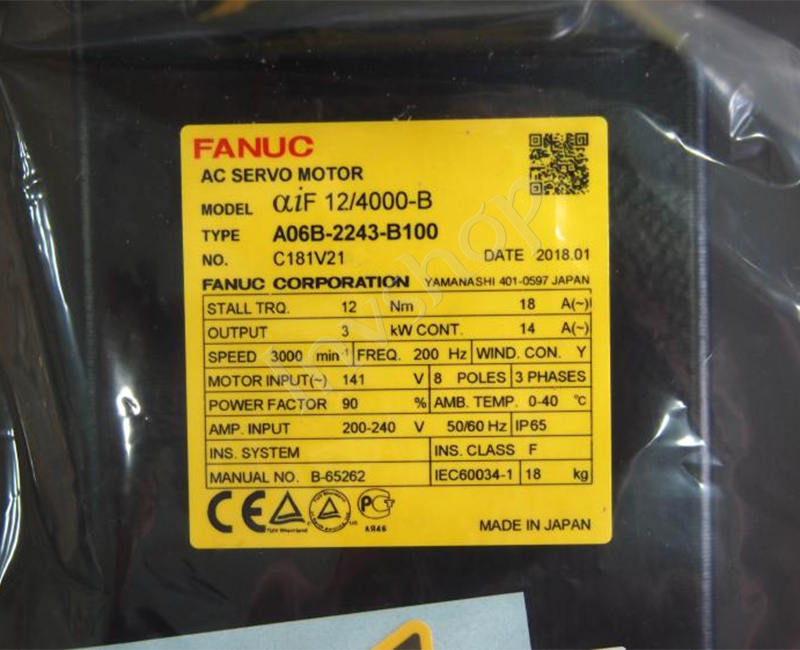 A06B-2243-B100 Fanuc-Servomotor