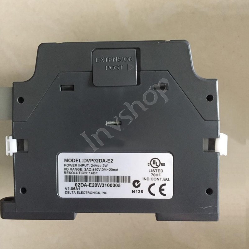 DVP02DA-E2 Delta New PLC Module