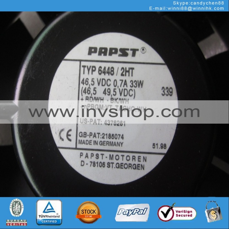 new TYP6448/2HT 48V THE INVERTER COOLING FAN