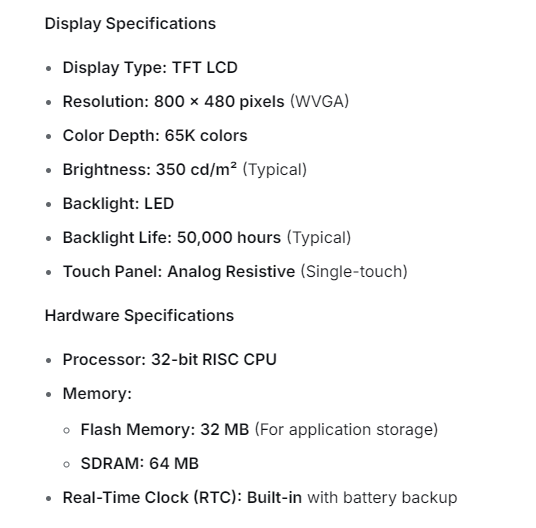 MT6070iH1WV HMI inside LCD Display New and Original