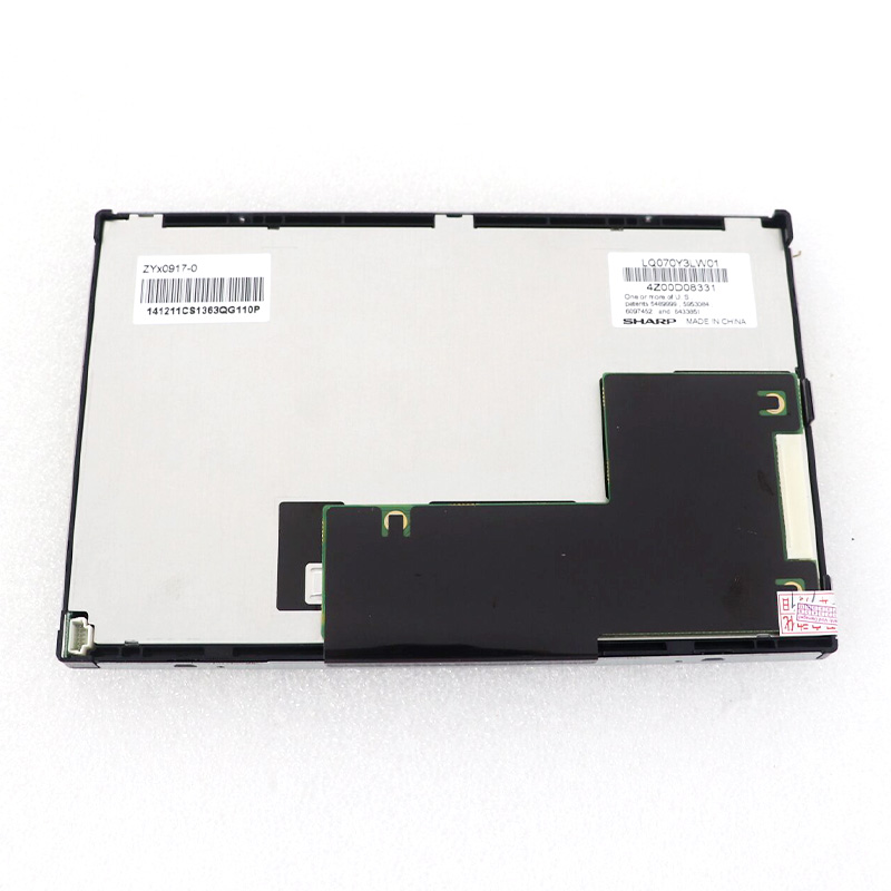LQ070Y3LW01 7.0 inch 800*480 Sharp LCD Panel 163.2×104×9.5 mm Outline