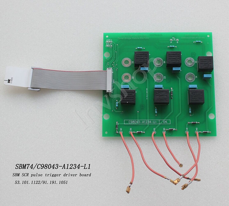 Hengoucn machine converter bridge model SBM 91.101.1051,53.101.1122,C98043-A1234