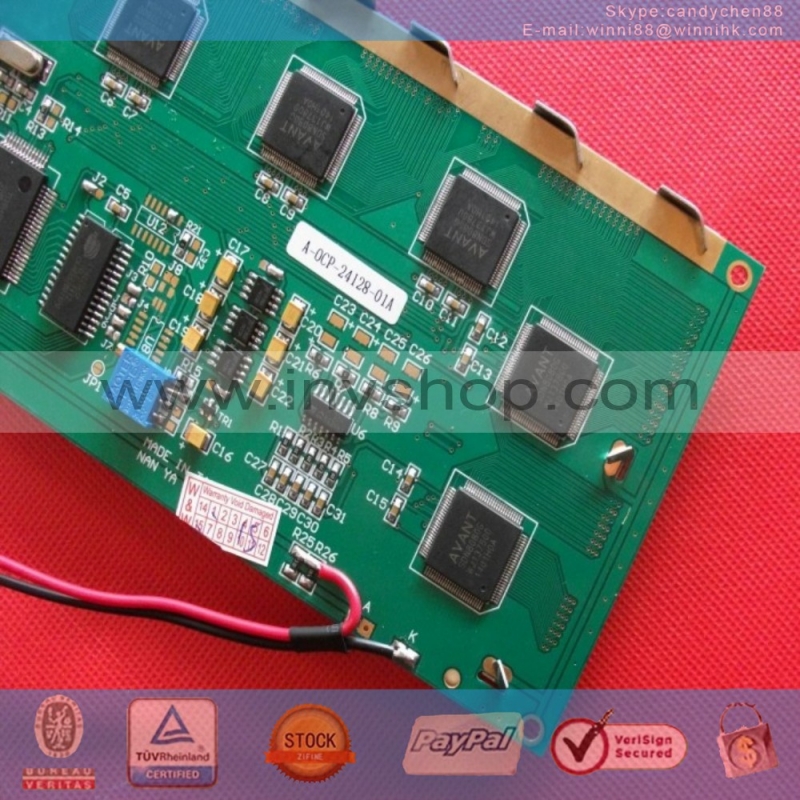 Original Industrial LCD Panel DISPLAY A-0CP-24128-01A