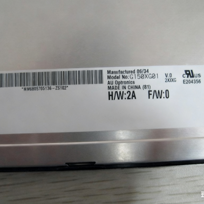 G150XG01 V0 AUO 15,0 Zoll 1024 * 768 CCFL LCD-Panel G150XG01 V.0