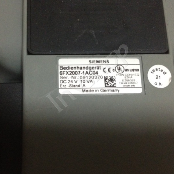 6FX2007-1AC04 Siemens handheld unit