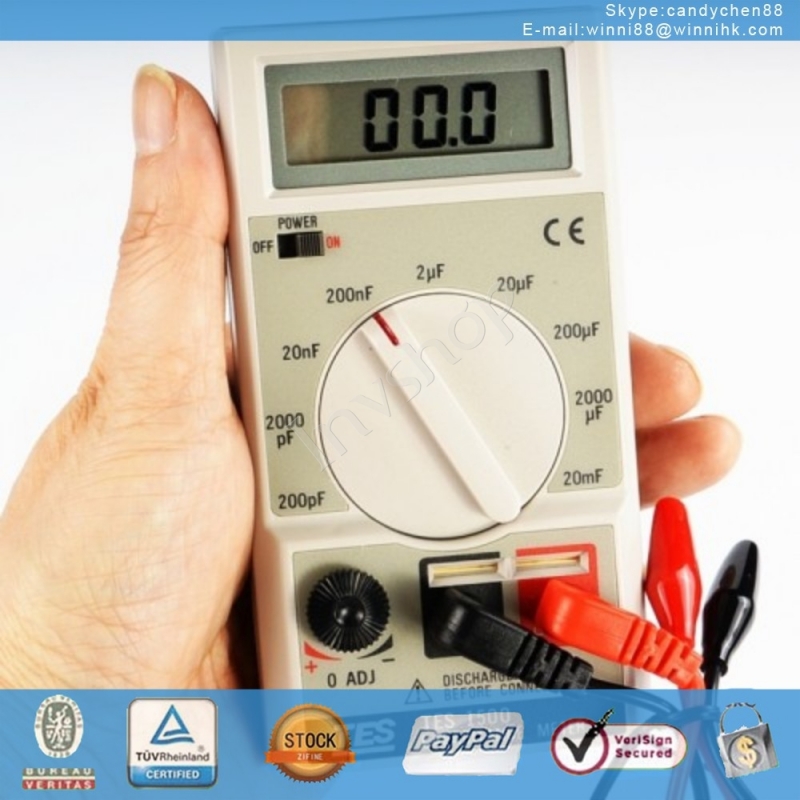 neue tes1500 kapazitÃ¤t tester meter bis zu 20mf 20000uf