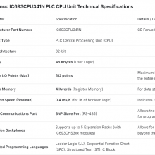 IC693CPU341N GE Fanuc