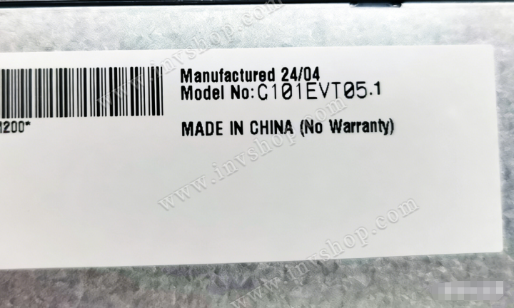 G101EVT05.1 AUO 10.1inch 1280*800  LCD DISPLAY
