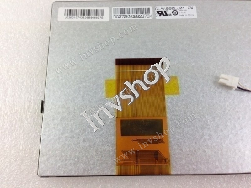 CLAA080LJ01CW CPT Industrial LCD Displays Touch screen 8 inch car navigation screen