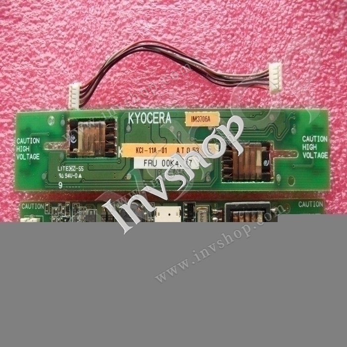 LCD INVERTER KYOCERA KCI-11A-01 IM3706A CAUTION HIGH VOLTAGE