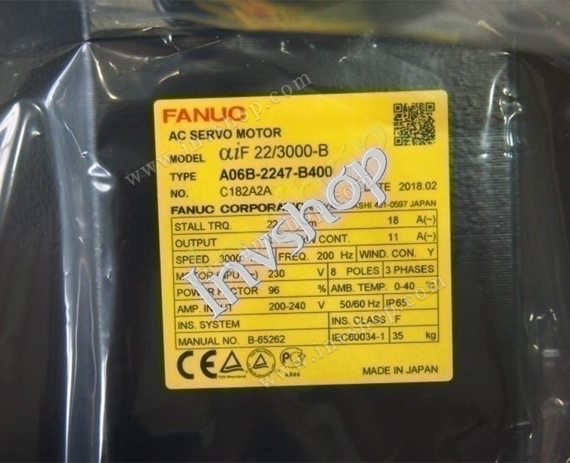 A06B-2273-B100 Fanuc-Servomotor