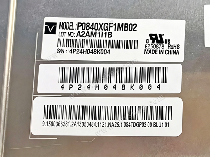 P0840XGF1MB02 LCD panel