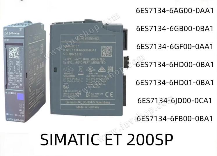 Siemens Plc module 6ES7134-6HD01-0BA1