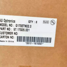 G170ETN02.0 AUO 17inch lcd display New and Original