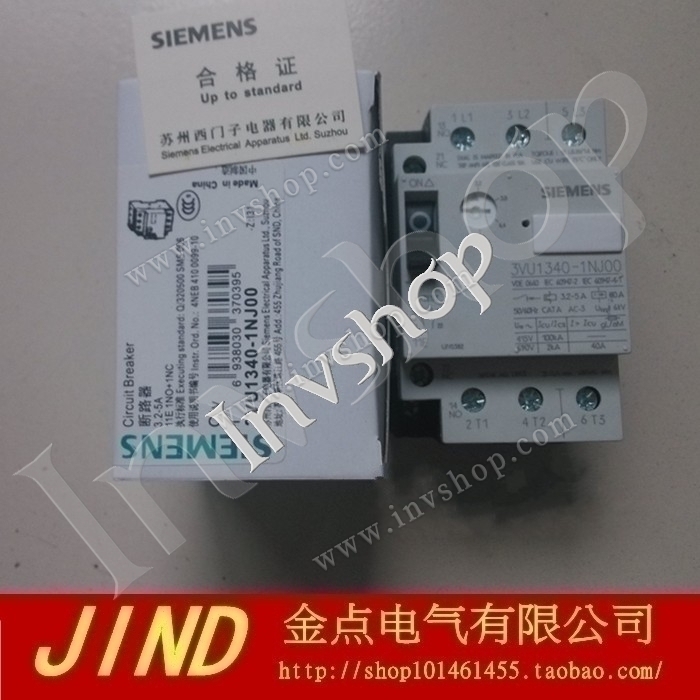 Siemens 3VU1340-1MM00 neu in der box 80WU Circuit Breaker 60 Tage garantie