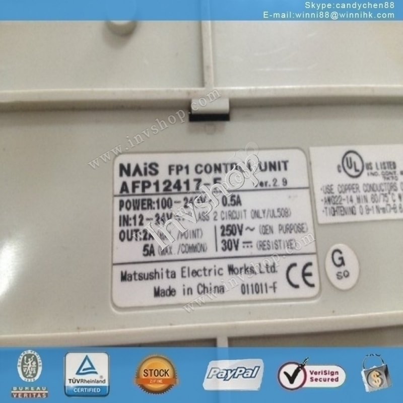 PLC FP1-C40 New for part 60 days warranty