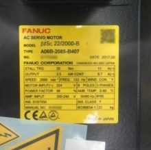 A06B-2085-B407 Fanuc-AC Servomotor